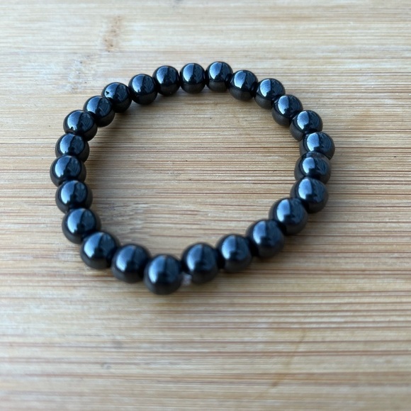 Hematite Beaded Bracelet - Picture 4 of 11